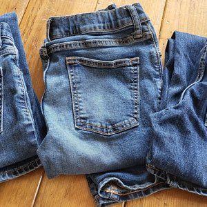 Boys lot of used jeans. Three pair. Good condition. Size 10-12